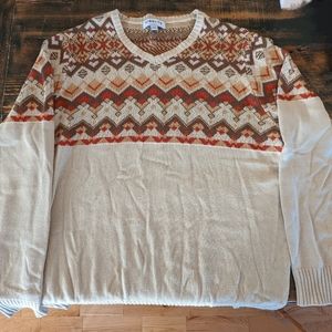 Argyle sweater XL barely worn